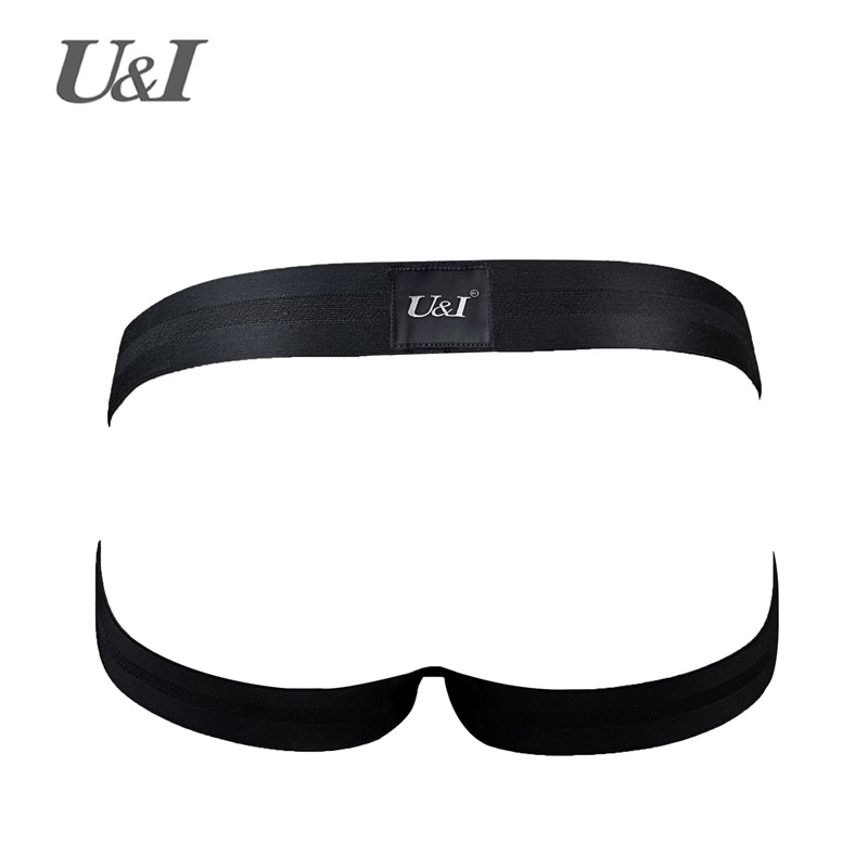 u&i丁字裤男高弹薄uiu凸囊袋