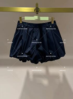 4折5+专柜2026新女夏压褶花苞裤学院风百搭短裤潮2MN2061350现货