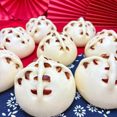 不开花枣饽饽山东特产大馒头胶东花饽饽新年礼盒送礼贡品上供过年