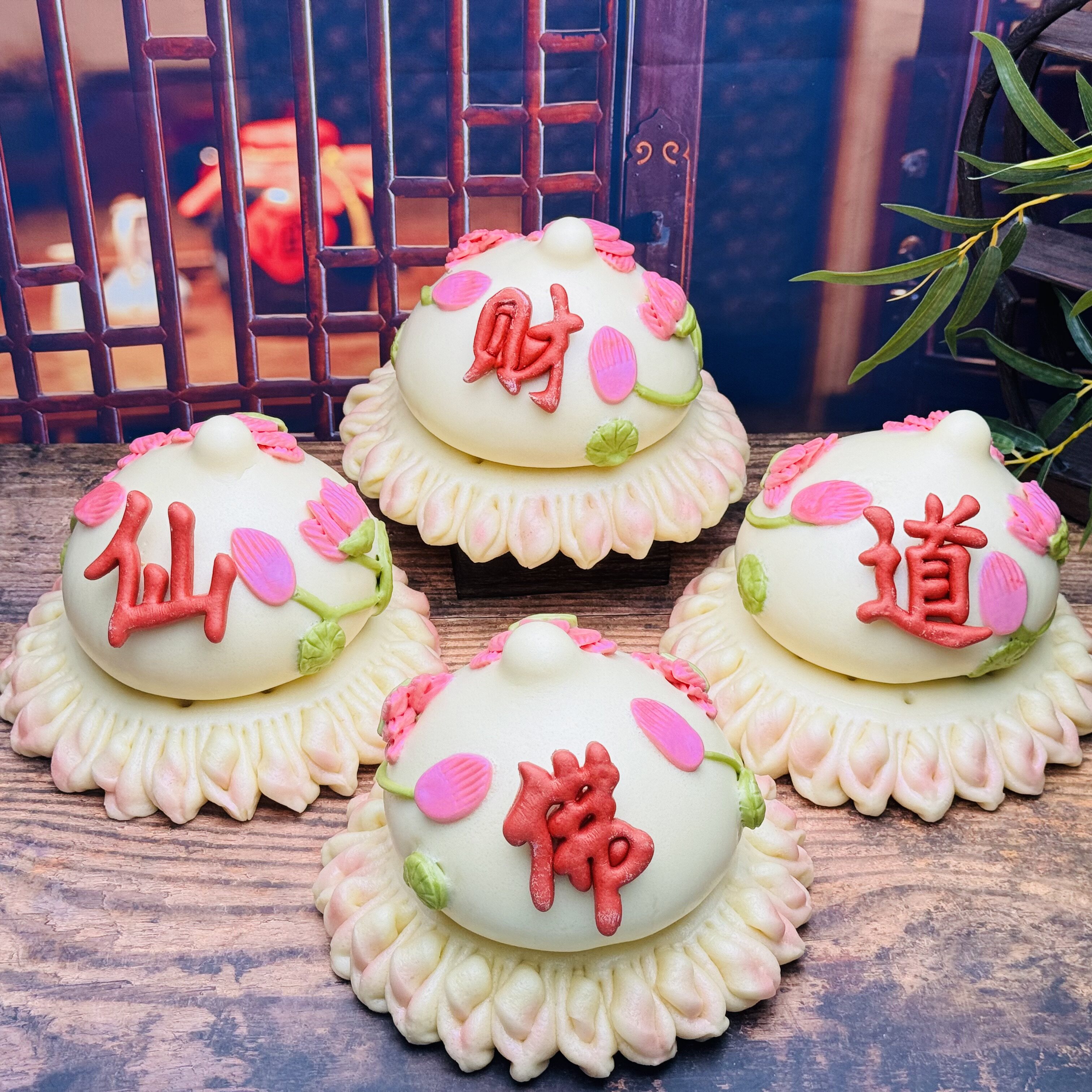 山东拜佛馒头供佛仙道财三月三六月六祭祀烧香上供老人贡品花饽饽