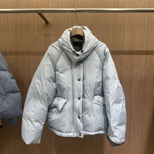 Cecil简约韩系立领短款 加厚保暖羽绒服外套i02104