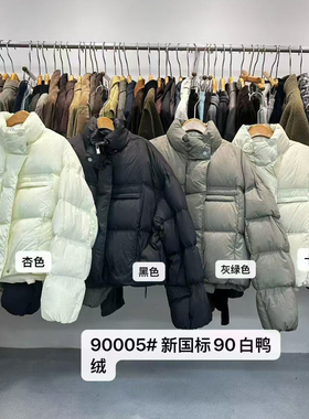 Cecil简约韩系立领宽松保暖羽绒服外套90005