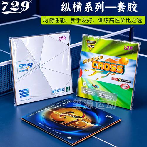 729乒乓球拍胶皮初学普及套