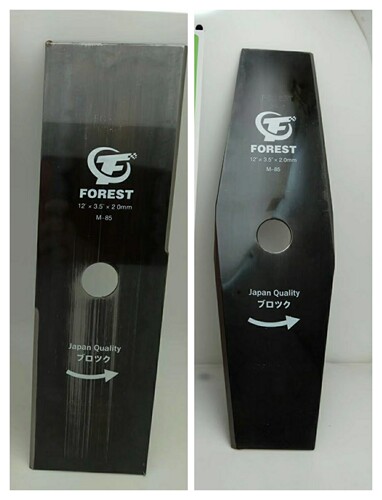 FOREST日本钢材割灌机旋耕机长方形菱形割草机刀片汽油机打草刀头