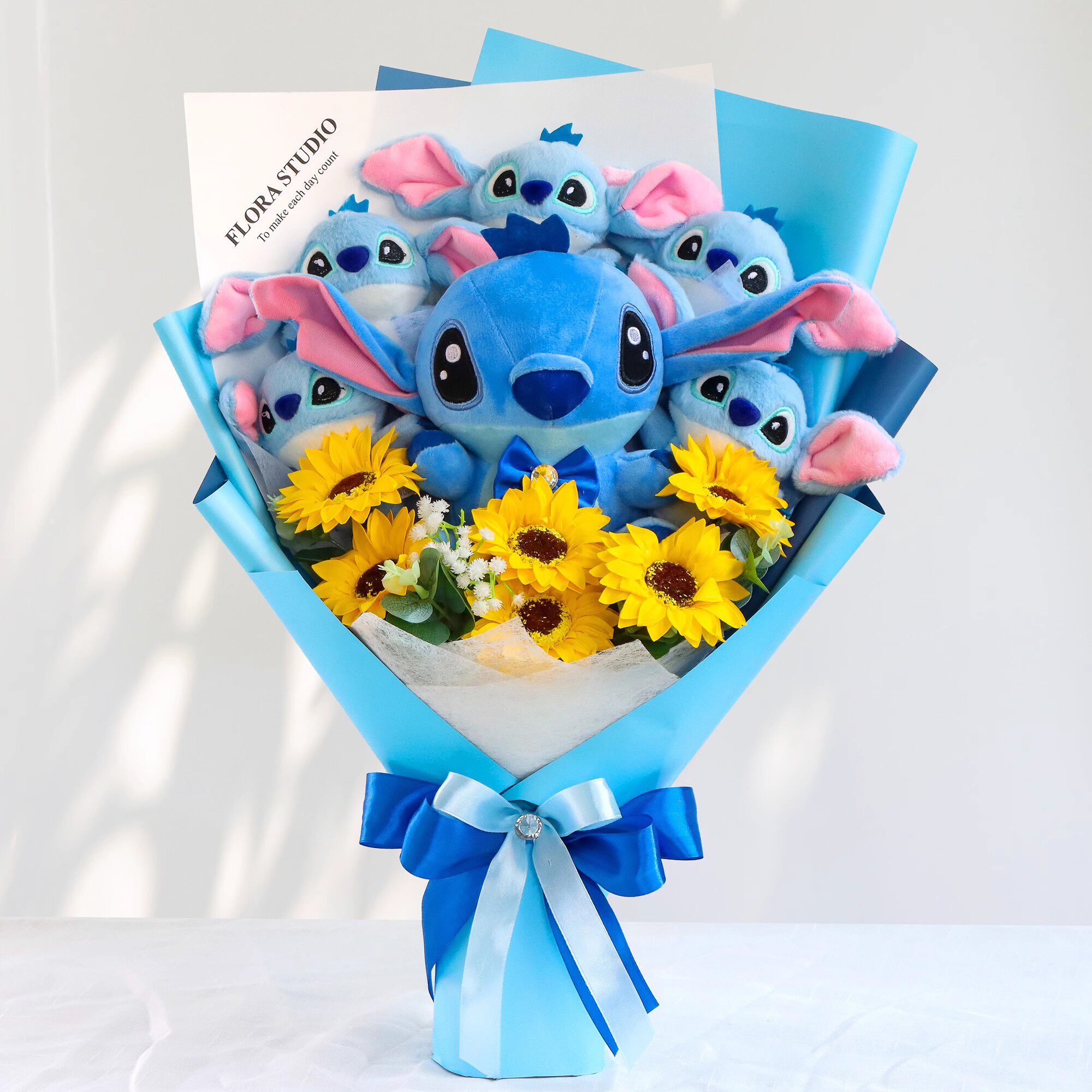 卡通花束香皂玫瑰花公仔玩偶娃娃生日礼物送男生女生同学女人节