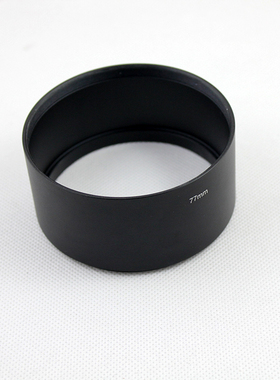 金属螺纹遮光罩49 52 55 58 62 67 72 77 82 86 95 105中焦39MM长