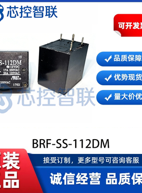 BRF-SS-112DM 封装 插件,21x16mm 一组常开 大功率电磁继电器全新