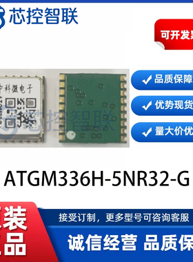 ATGM336H-5NR32-G 中科微北斗GPS带FLASH双模定位模块组