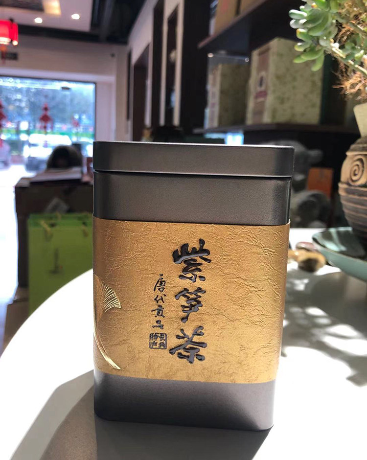 2023新茶长兴紫笋茶明前茶 水口顾渚泰苍坞高山老茶树50g散装头芽