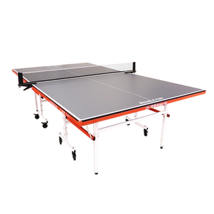双鱼牌乒乓球桌室内家用标准型家庭可折叠式双鱼牌球台S201带轮子