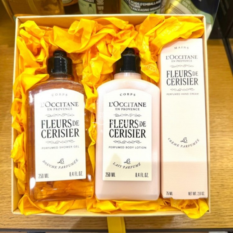 欧舒丹专柜新品樱花系列