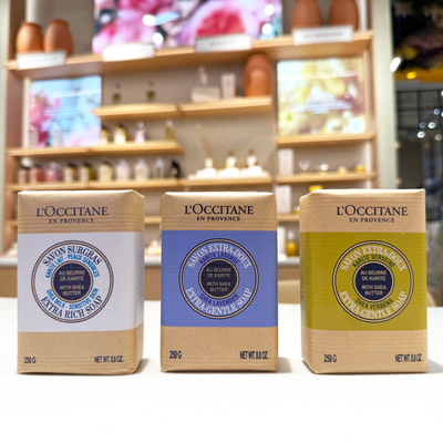 欧舒丹乳木果牛奶清洁保湿香皂