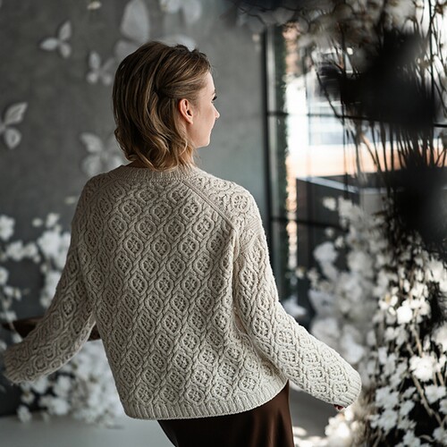 【英文解】0162-Old town's story Sweater 非成品）英文编织说明