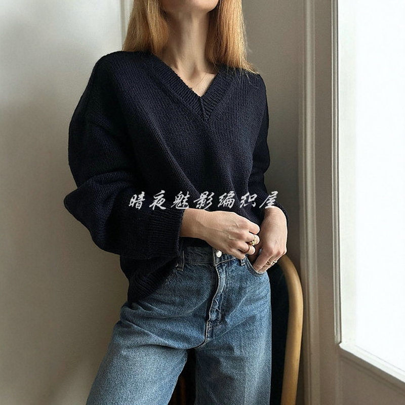 30号V领毛衣【非实物】 暗夜魅影翻译中文文字说明 PDF电子版