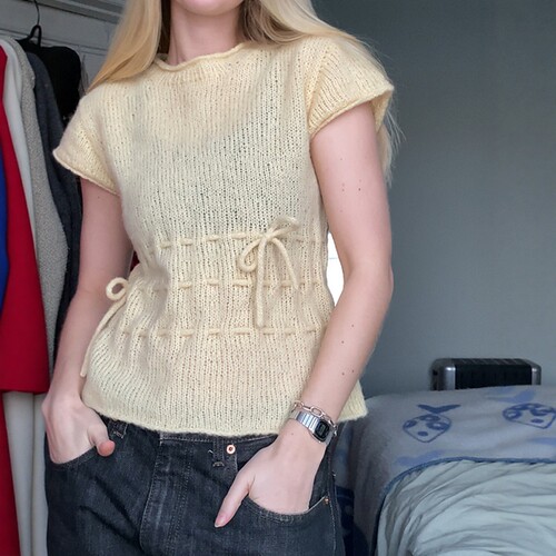 【英文解】0196-Sim blouse （非实物）英文说明
