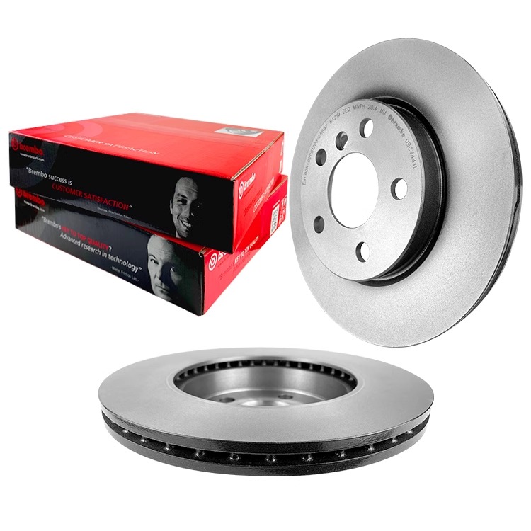 前刹车盘brembo布雷博09.C744.11适配迷你CLUBMANCooperF54F55F56