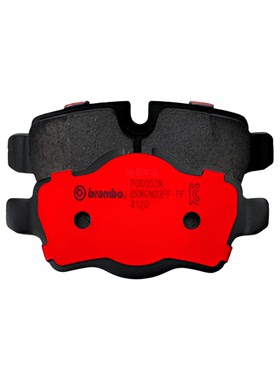 后刹车片brembo布雷博P06052N适配迷你R55R56R60/F54/F55/F56/F60