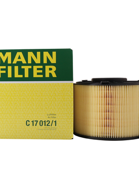 曼牌空气滤清器芯格C17012/1奥迪A4L Q5L A4A5低功率2.0T 35T 40T