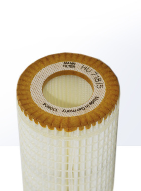 曼牌HU718/5x适配M272奔驰GLK300 E300 ML350 S350机油滤