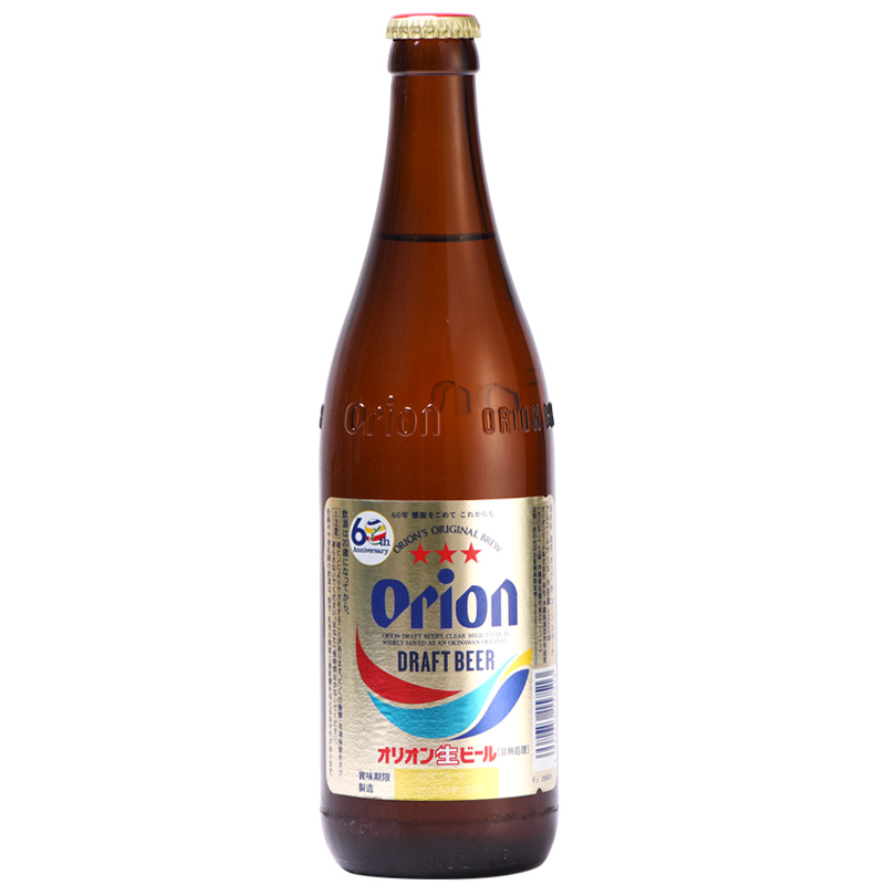 orion日本500ml单瓶生啤酒