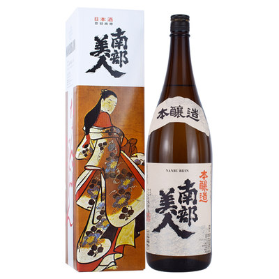 日本进口清酒南部美人本酿造清酒1800ml/1.8L米酒发酵酒