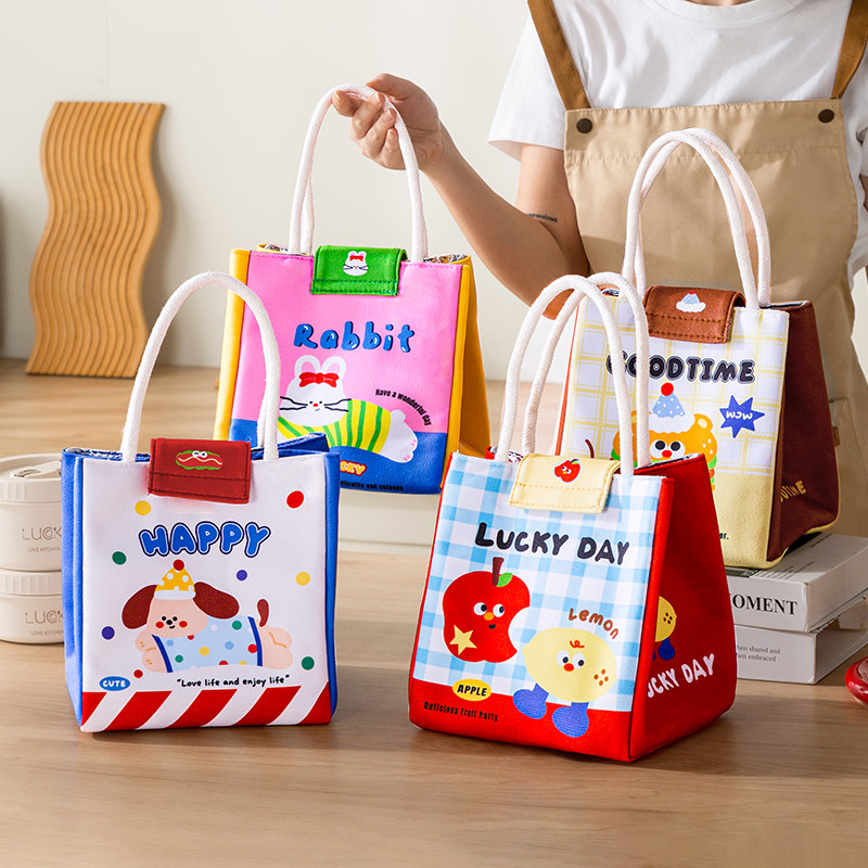 保温饭盒袋手提便携学生上班族高颜值大容量加厚铝箔午餐盒便当包,收纳整理,便当包,淘宝优惠券,粉丝福利购,淘宝优惠卷