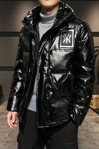 冬款男青年羽绒服外套白鸭绒男士羽绒服韩版外套101p100图片
