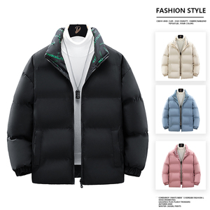冬季双面穿面包服男韩版加厚棉服青年学生休闲棉衣MY2218p46图片