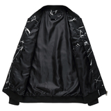 春款男花夹克衫潮男大码休闲外套男青年夹克JK808p65，男装夹克，星座1203