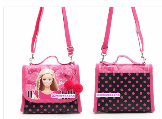 韩国正品 芭比公主儿童斜挎包/单肩包/手提包