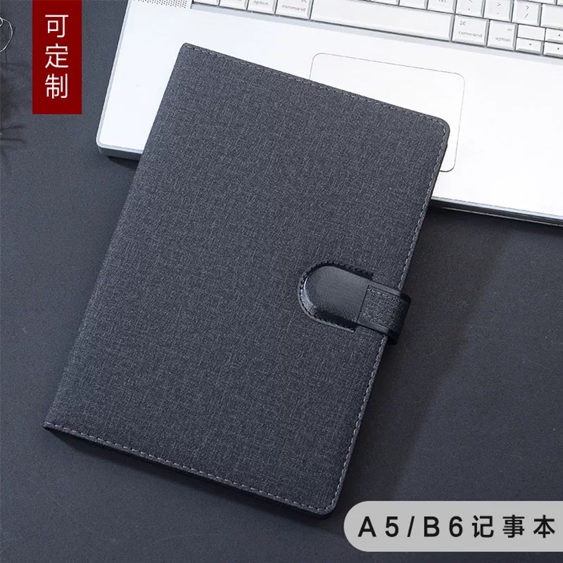 博文1825-11插扣商务笔记本简约PU皮A5记事本办公文具会议记录本