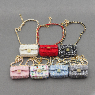 迷你香风包挂件BJD6分8分12分适用于17CM拉布布挂件公仔玩偶