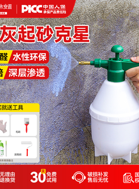 固沙剂水泥地面起灰起沙墙面反碱加固界面剂罩面漆宝墙固渗透型