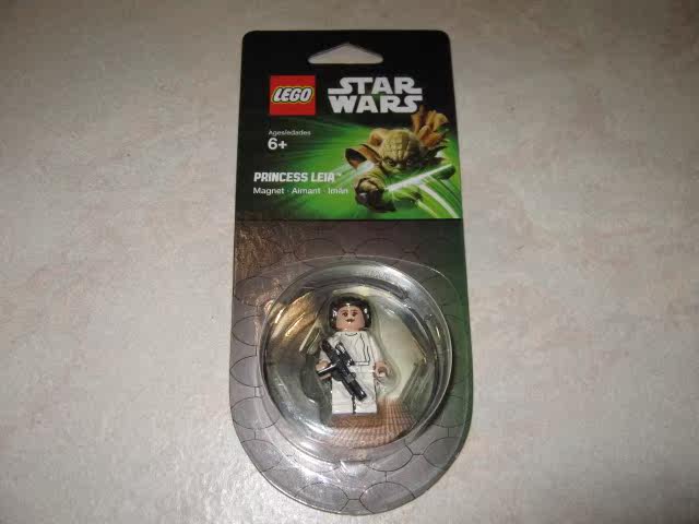 全新 乐高Lego 星球大战 850637 绝版 莱娅公主冰箱贴磁贴吸铁石