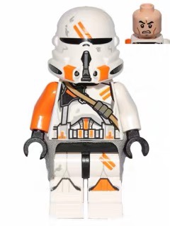 乐高Lego星球大战人仔sw523 Airborne Clone Trooper 75036