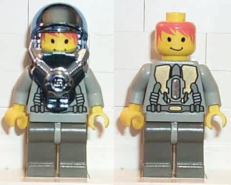 全新乐高lego 太空系列 火星任务 绝版人仔 lom015 bb宇航员 7315