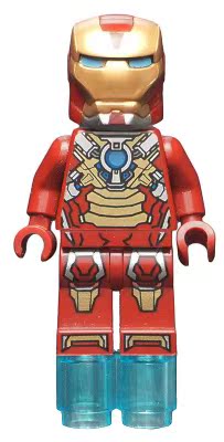 全新 乐高Lego 超级英雄 人仔 sh073 钢铁侠 含配件 Mark17 76008