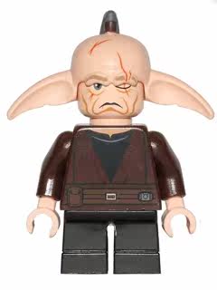 乐高Lego 星球大战人仔 sw392 埃文皮尔 绝地大师 2012年绝版9498图片
