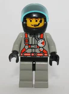 乐高Lego 城市系列 人仔 twn038 市中心消防员 1294 2000年绝版