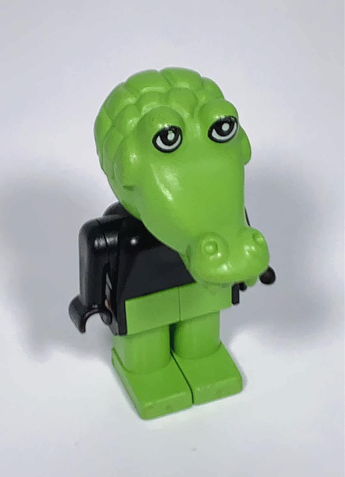 乐高lego 动物乐园系列 人仔 fab4b 鳄鱼 1984年3639 3643