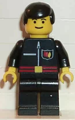乐高lego 城市系列 1998年绝版人仔 firec020 消防员