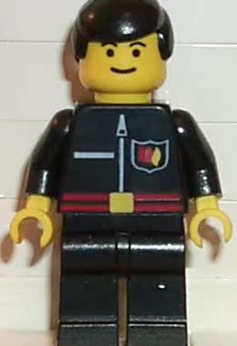 乐高Lego 城市系列 1998年绝版人仔 firec020 消防员