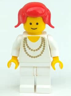 乐高Lego经典城堡绝版人仔 cas076 戴项链的公主 出自1979年373-2