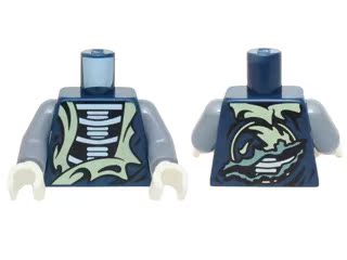 幻影忍者零配件身体大师乐高