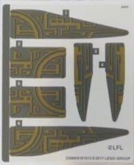 【迷妹】乐高lego 75186原装贴纸 星球大战系列 益智积木玩具 moc