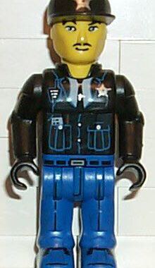 乐高Lego 4 Juniors 拼砌师 青少年系列 人仔 js016 警察 玩具