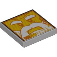 全新 乐高Lego 零件 稀有 配件 2*2 光面板 3068bpb 印刷件 70357