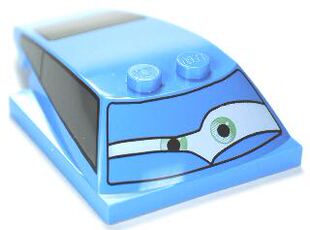 乐高Lego 汽车总动员 零件 配件 6*4*1 FinnMcMissile 阿斯顿马丁