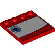 乐高Lego 汽车总动员 配件 零件 6179pb 印刷砖 4*4 益智玩具