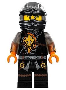 全新 乐高Lego 幻影忍者 人仔 njo262 寇RX 手臂透明磨砂黑